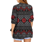 Powwow Storegb nat00595 tribe design native womens long sleeved shirts