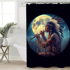 Powwow StoreSCT0011 Native Pattern Shower Curtain