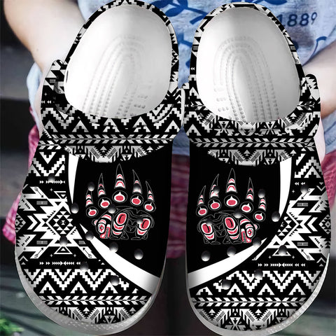 CRC0023 Pattern Native American  Crocs Clogs Shoes