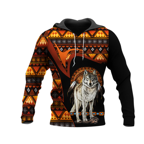 Powwow StoreHD0011531 Pattern Native Pride 3D Hoodie