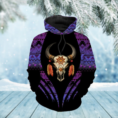 Powwow StoreHD0011651 Pattern Native Pride 3D Hoodie