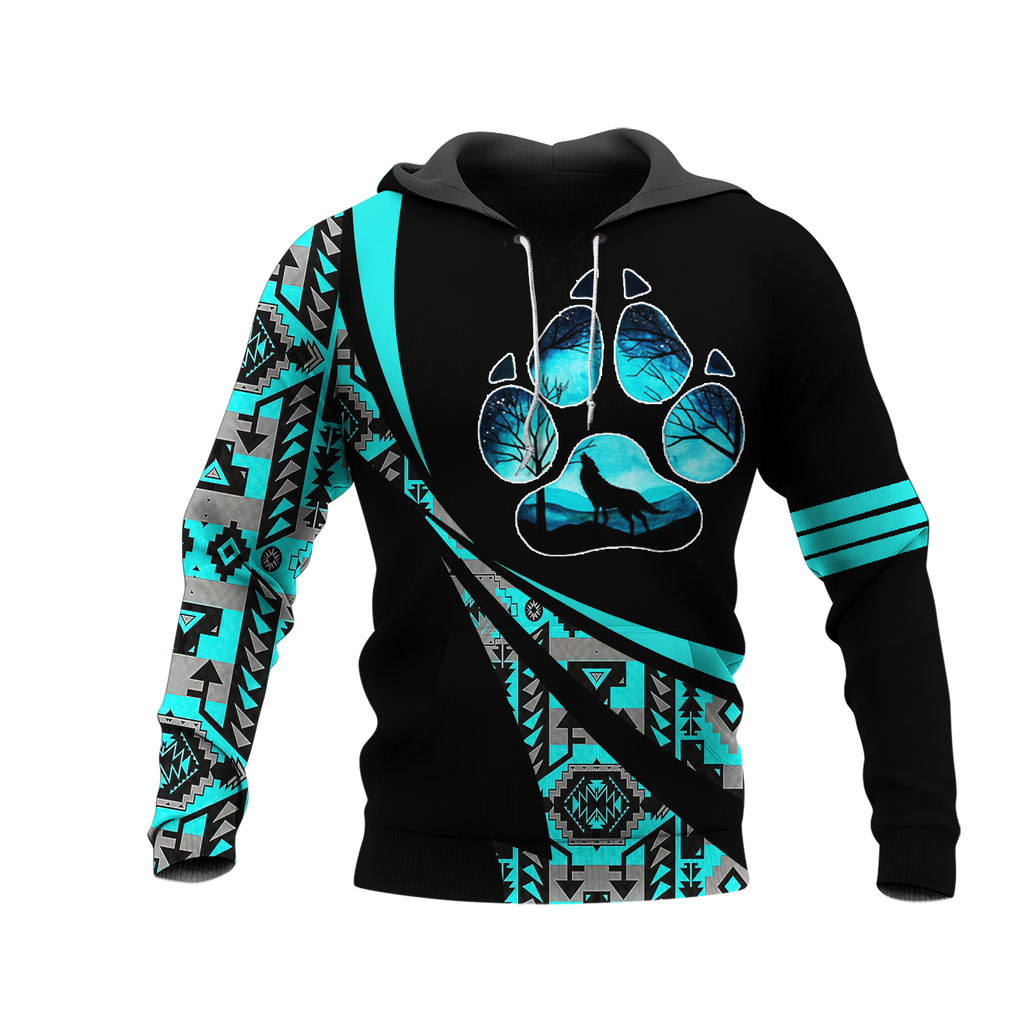 Powwow StoreHD0012052 Pattern Native Pride 3D Hoodie