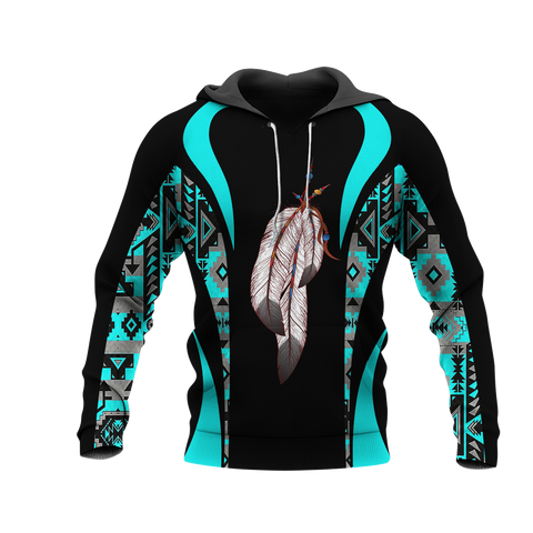 Powwow StoreHD0011547 Pattern Native Pride 3D Hoodie