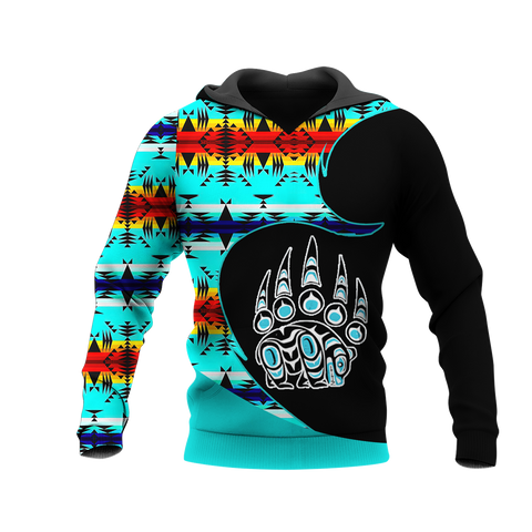 Powwow StoreHD0011213 Pattern Native Pride 3D Hoodie