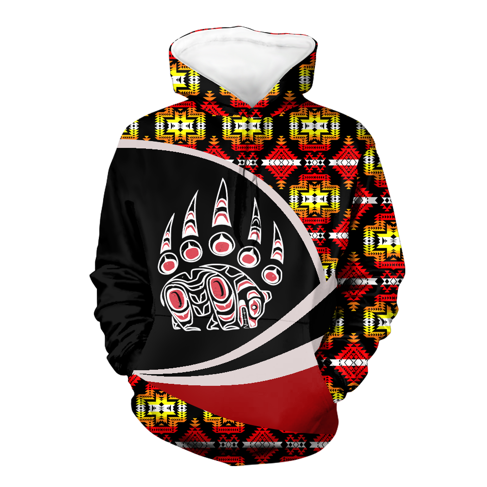 Powwow StoreHD0011352  Pattern Native Pride 3D Hoodie