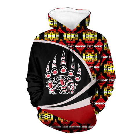 Powwow StoreHD0011352  Pattern Native Pride 3D Hoodie