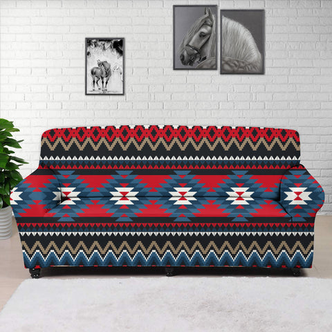 Powwow StoreGBNAT00529  Native Tribal Pattern Native Sofa Cover