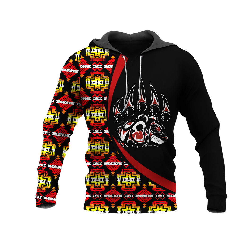 Powwow StoreHD0011598 Pattern Native Pride 3D Hoodie