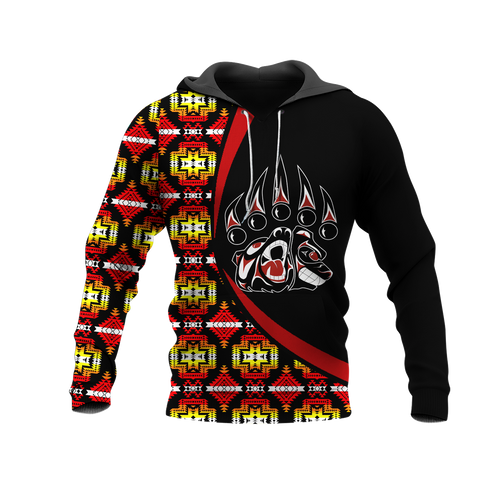 Powwow StoreHD0011598 Pattern Native Pride 3D Hoodie