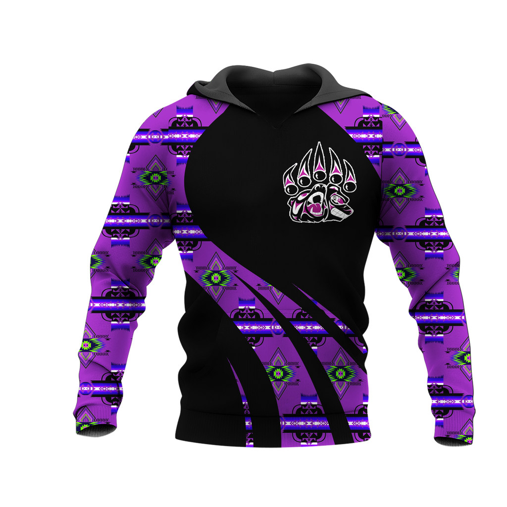 Powwow StoreHD0011703 Pattern Native Pride 3D Hoodie