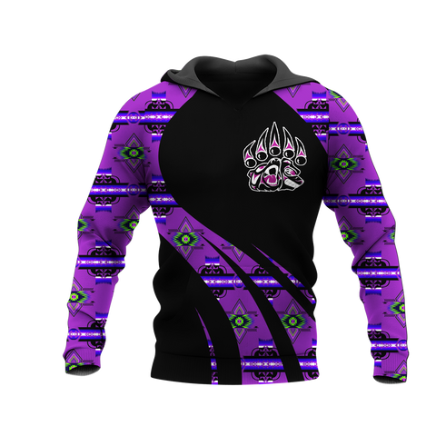 Powwow StoreHD0011703 Pattern Native Pride 3D Hoodie