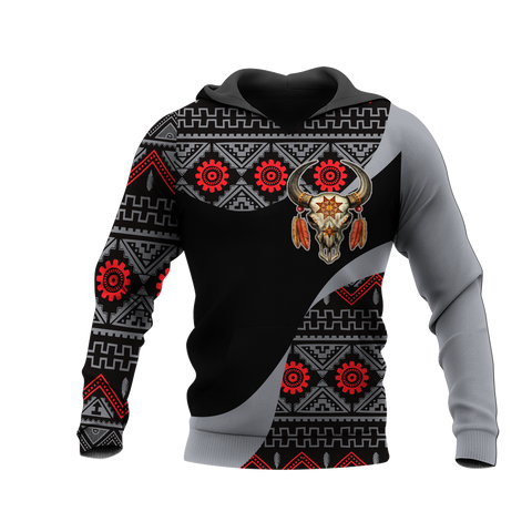 Powwow StoreHD0012000 Pattern Native Pride 3D Hoodie