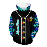 Powwow StoreHD0011926 Pattern Native Pride 3D Hoodie