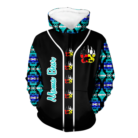 Powwow StoreHD0011926 Pattern Native Pride 3D Hoodie