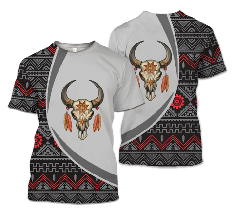 TS00129 Pattern Native American Unisex 3D T-Shirt