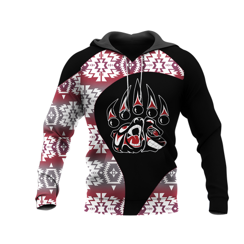 Powwow StoreHD0012480 Pattern Native Pride 3D Hoodie