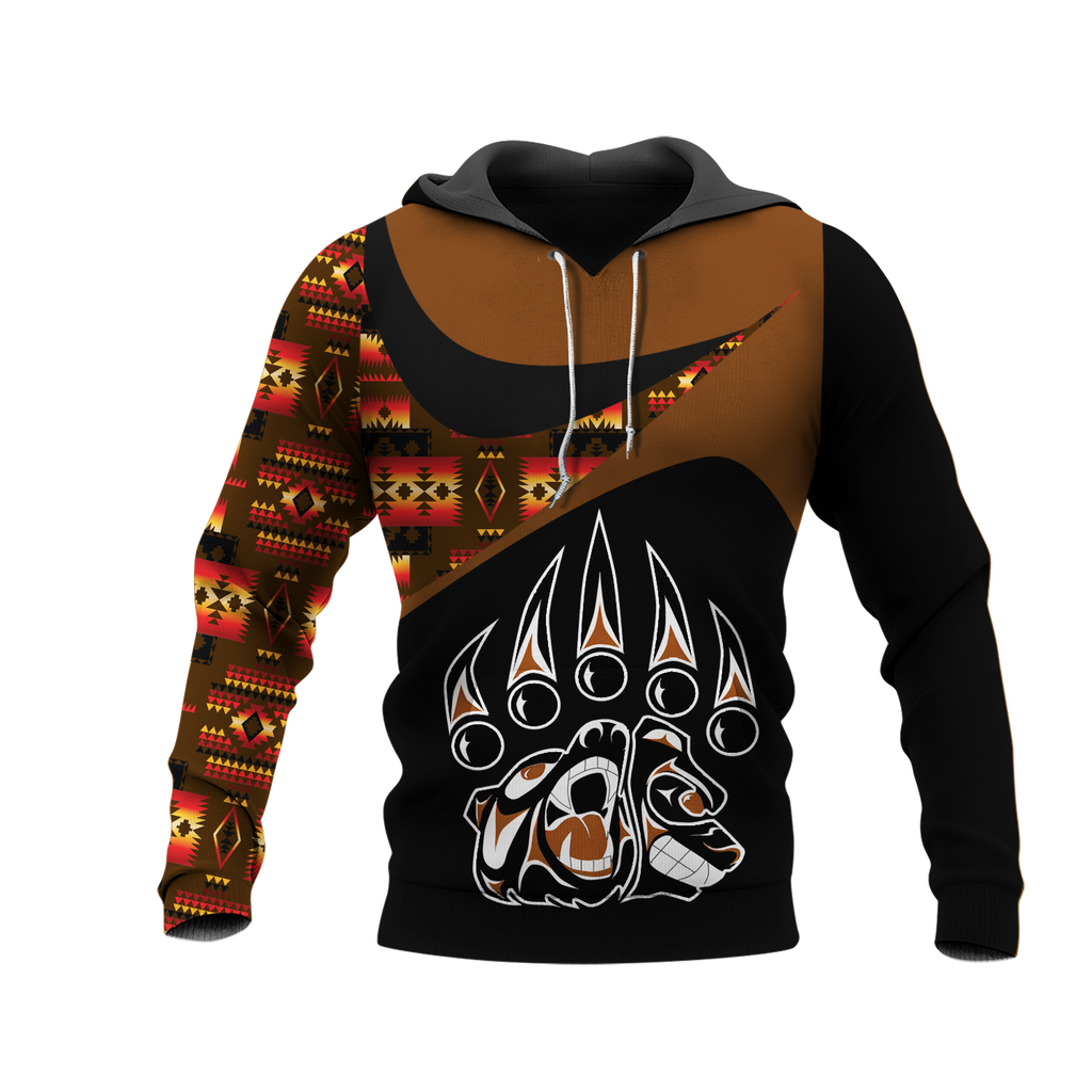 Powwow StoreHD0011419 Pattern Native Pride 3D Hoodie