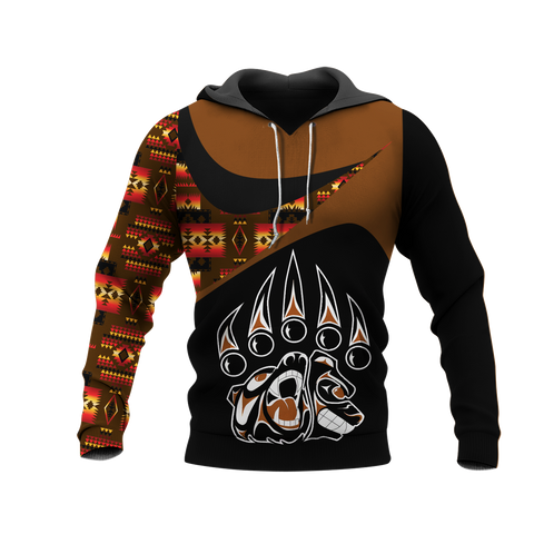 Powwow StoreHD0011419 Pattern Native Pride 3D Hoodie