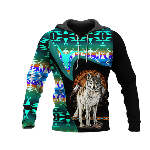 Powwow StoreHD0011532 Pattern Native Pride 3D Hoodie