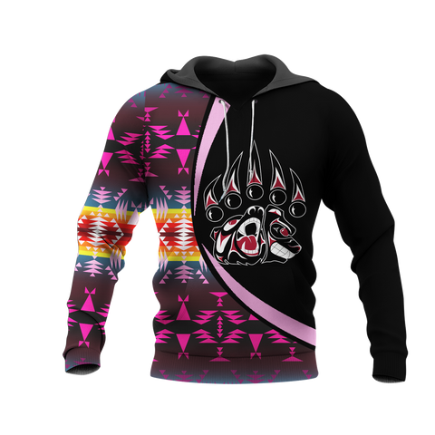 Powwow StoreHD0011599 Pattern Native Pride 3D Hoodie