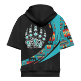 Powwow Storehd0012369 pattern native pride 3d short hoodie