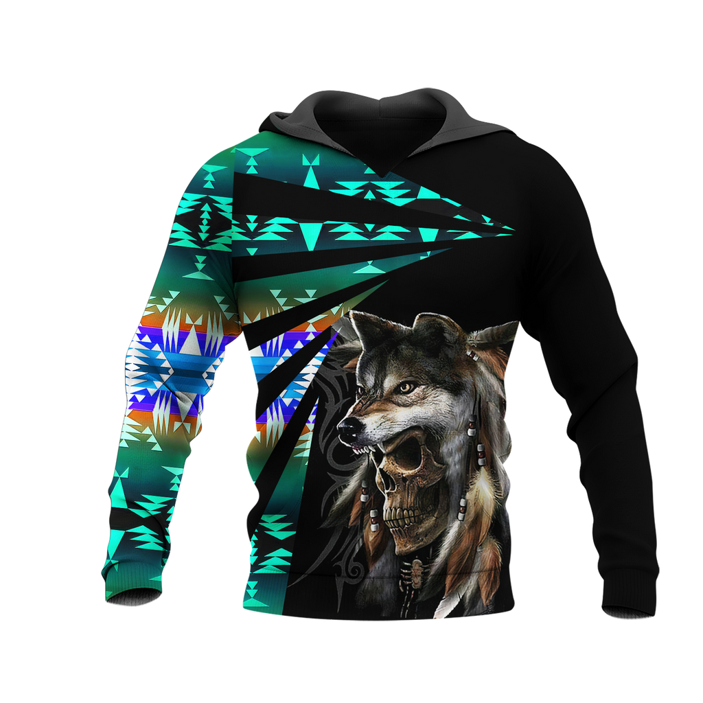 Powwow StoreHD0011898 Pattern Native Pride 3D Hoodie