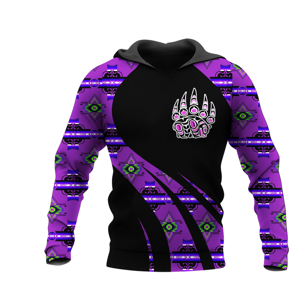 Powwow StoreHD0011701 Pattern Native Pride 3D Hoodie