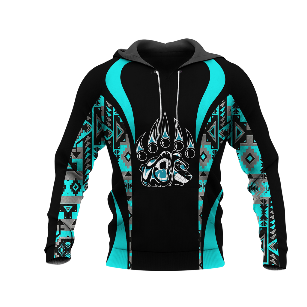 Powwow StoreHD0011548 Pattern Native Pride 3D Hoodie