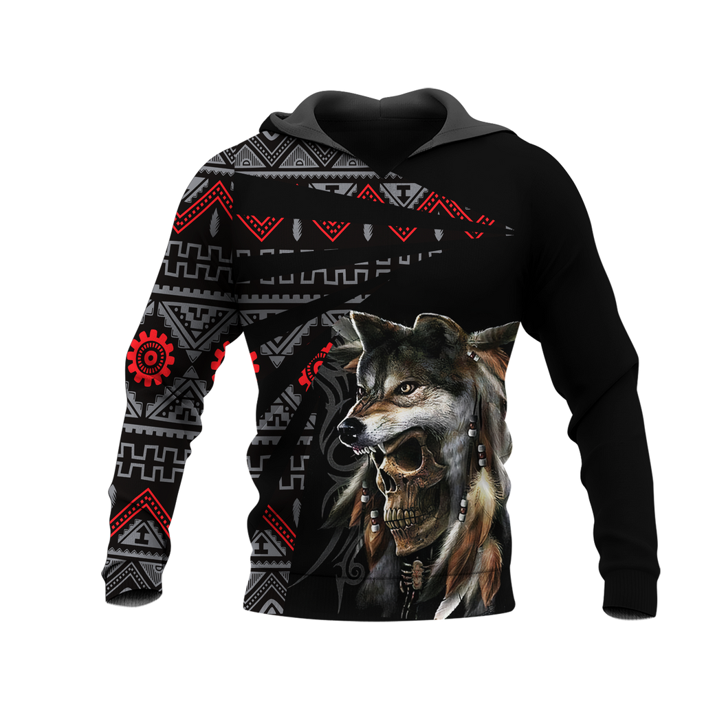 Powwow StoreHD0011899 Pattern Native Pride 3D Hoodie