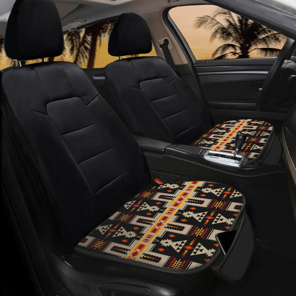 GB-NAT00062-01 Pattern Tribal Native Car Front Seat Cushion