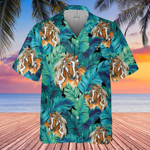 GB-HW001017 Tribe Design Native American Hawaiian Shirt 3D