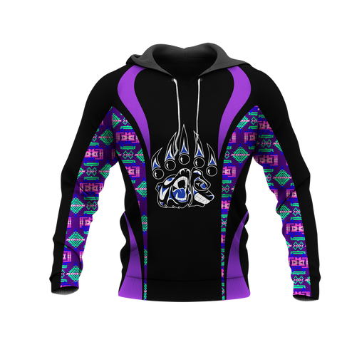 Powwow StoreHD0011549 Pattern Native Pride 3D Hoodie