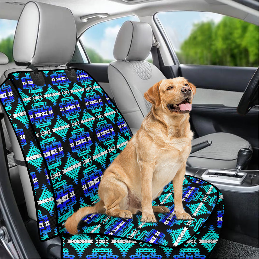 Powwow StoreGBNAT0065602 Pattern Tribal Native Waterproof Car Front Seat Cover for Pet