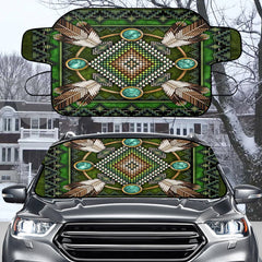 Powwow StoreGBNAT00023 United Tribes Native Windshield Snow Covers