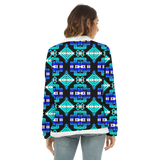 GB-NAT00656-02 Native American Women's Borg Fleece Sweatshirt