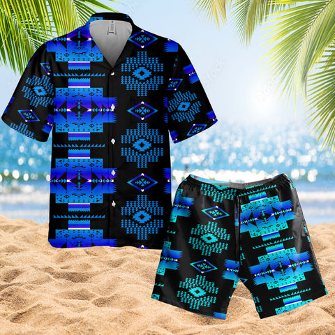 COMHW0003 Tribe Design Native American Combo Save Hawaiian 3D