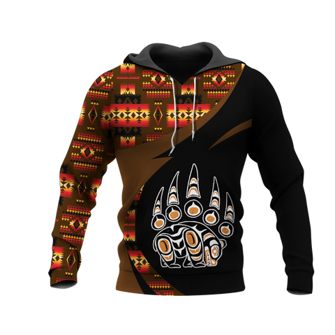 Powwow StoreHD0011265 Pattern Native Pride 3D Hoodie