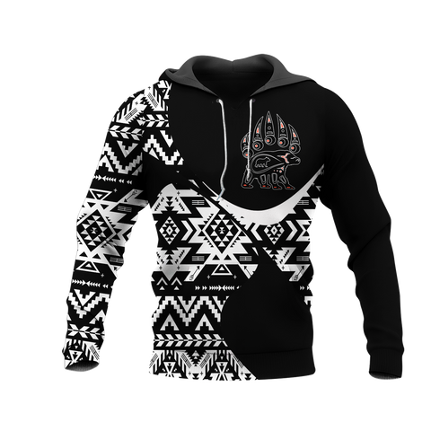 Powwow StoreHD0011466 Pattern Native Pride 3D Hoodie