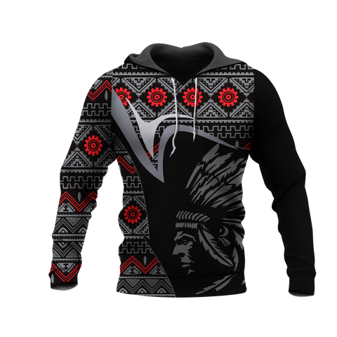 Powwow StoreHD0011516 Pattern Native Pride 3D Hoodie