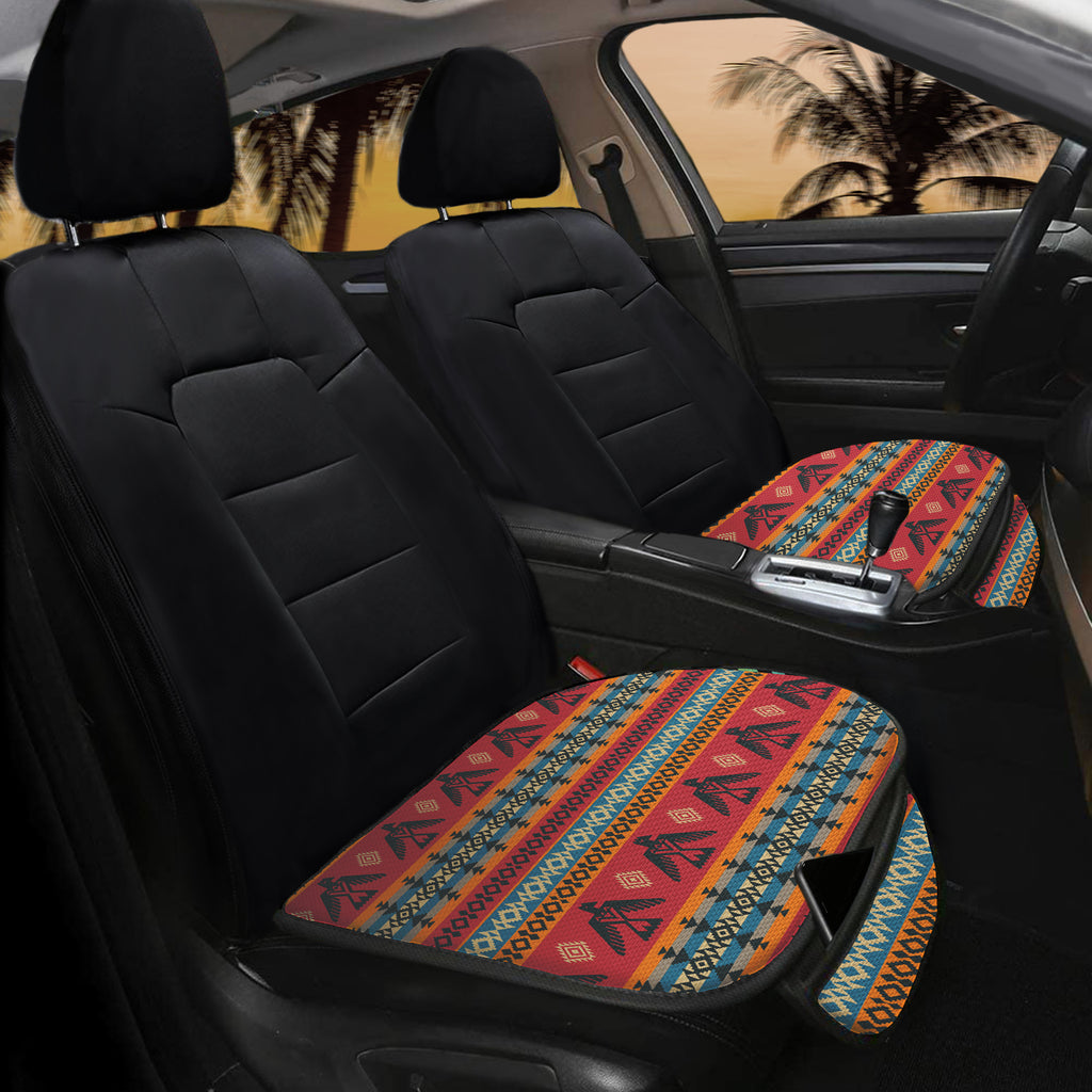 Powwow StoreGBNAT00029 Pattern Tribal Native Car Front Seat Cushion