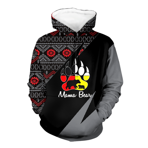 Powwow StoreHD0012125 Pattern Native Pride 3D Hoodie