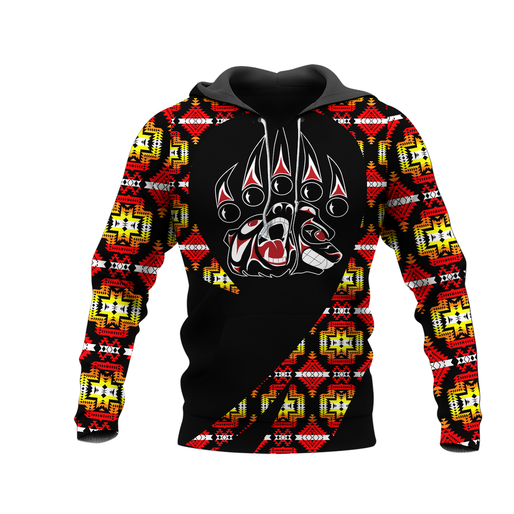 Powwow StoreHD0011609 Pattern Native Pride 3D Hoodie