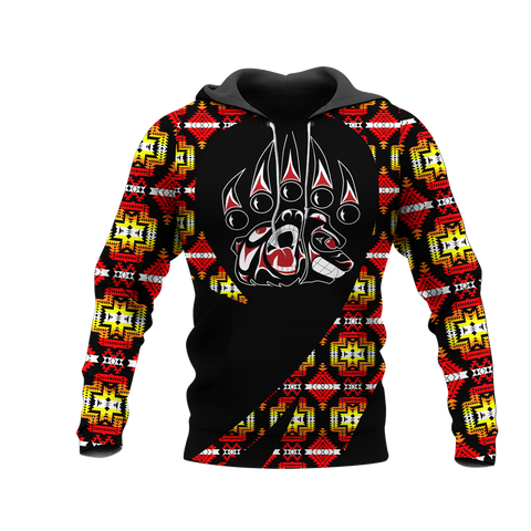 Powwow StoreHD0011609 Pattern Native Pride 3D Hoodie