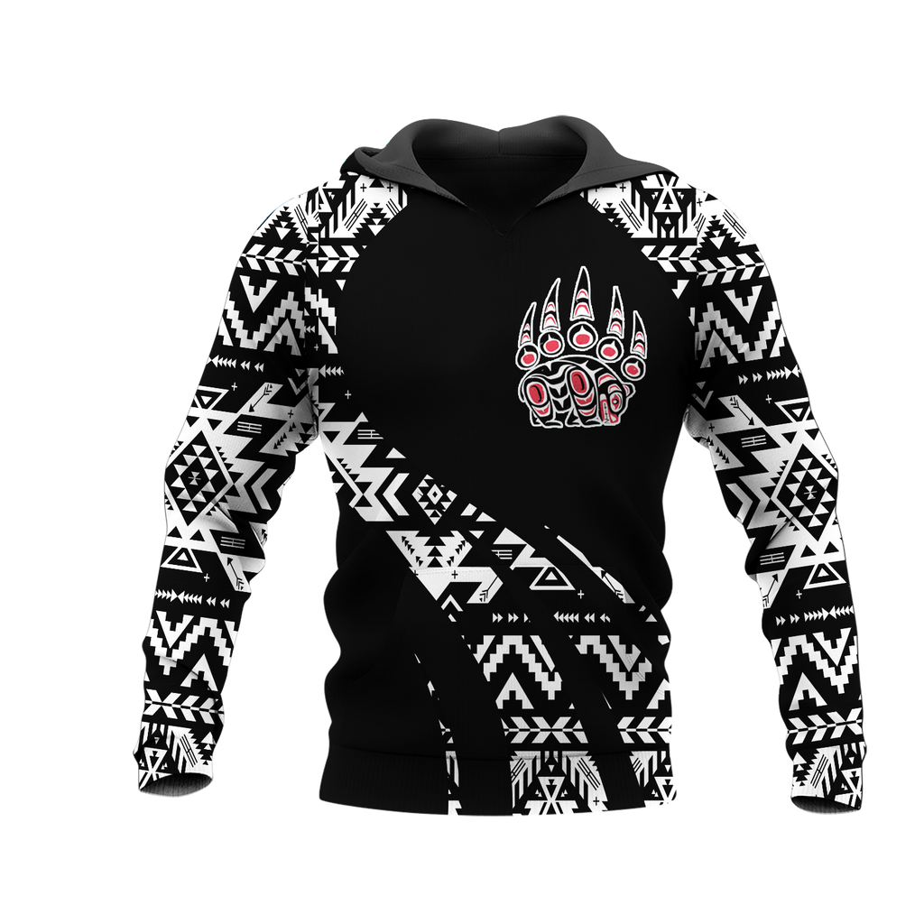 Powwow StoreHD0011686 Pattern Native Pride 3D Hoodie