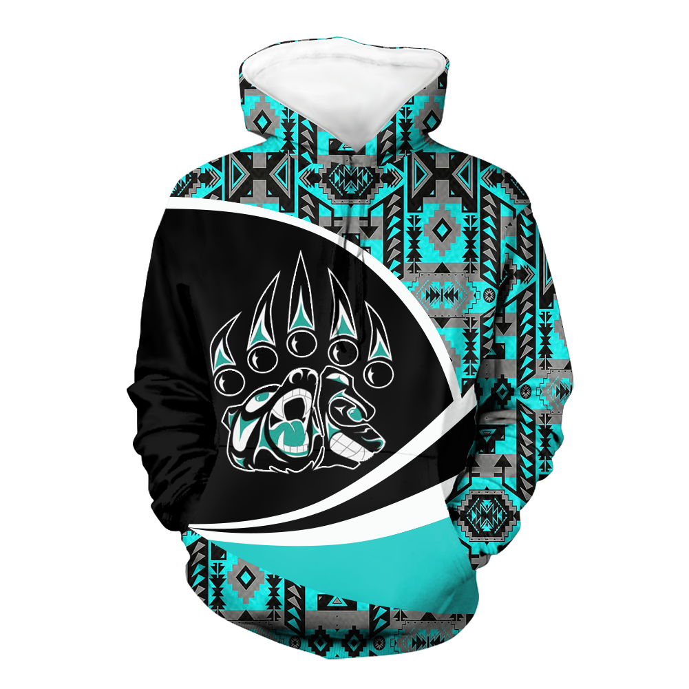 Powwow StoreHD0011336  Pattern Native Pride 3D Hoodie