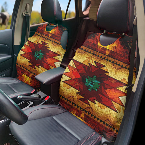 GB-NAT00068 Pattern Native Vest Style Car Seat Cover
