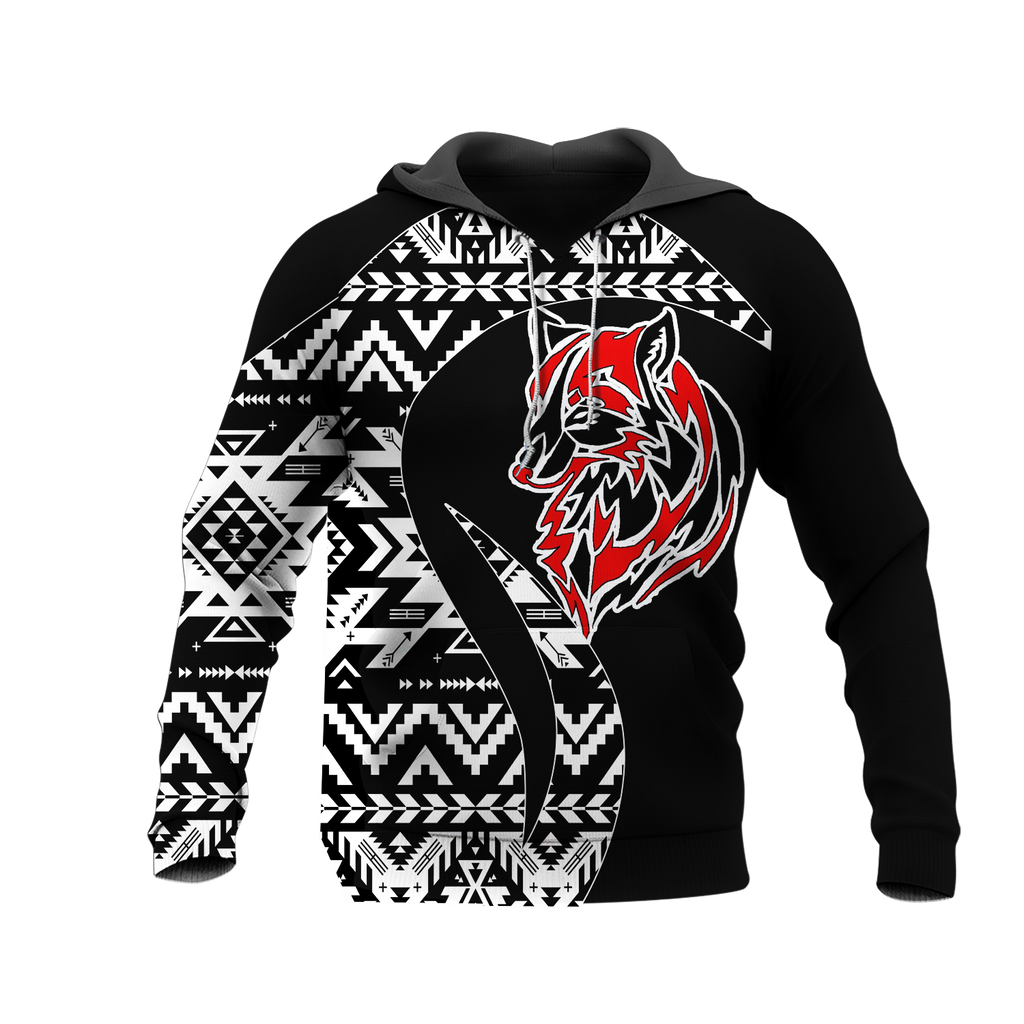 Powwow StoreHD0012462 Pattern Native Pride 3D Hoodie