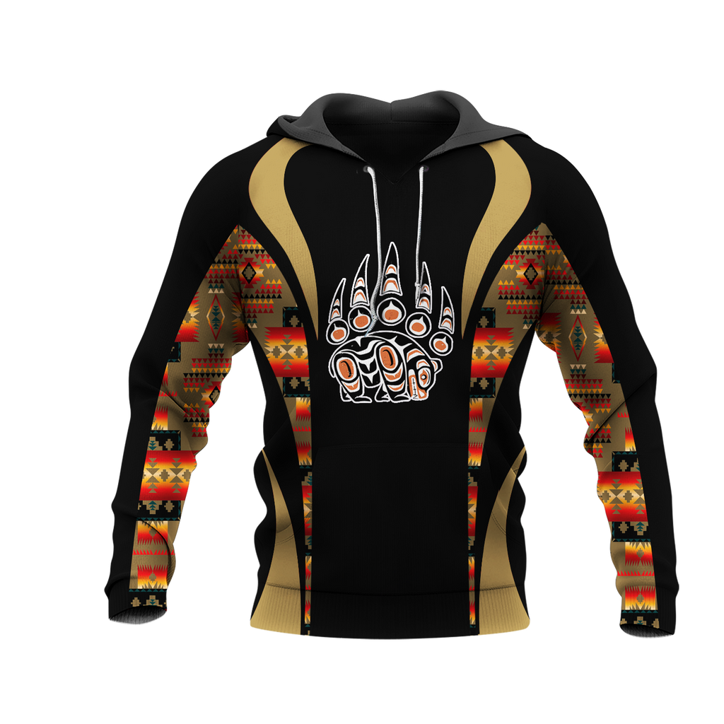 Powwow StoreHD0011536 Pattern Native Pride 3D Hoodie