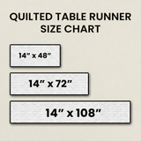 QTR008 Wolf Spirit Native American Quilt Table Runner