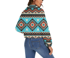 Powwow Storegb nat00319 pattern native american womens zip jacket